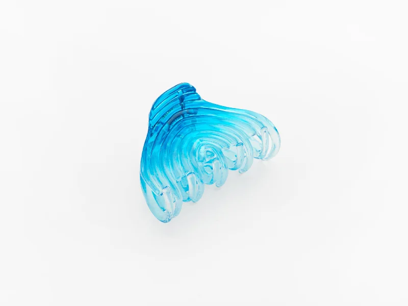 luxury hair accessories for weddings-Airlie Clip Blue