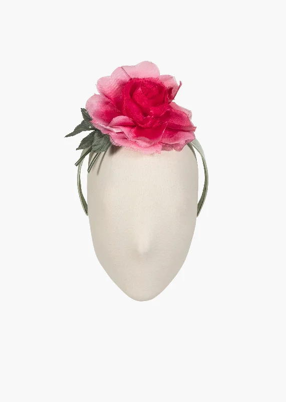 bold flower hairpins for statement looks-Jennifer Behr x New York Vintage Flora Headband -- Multi