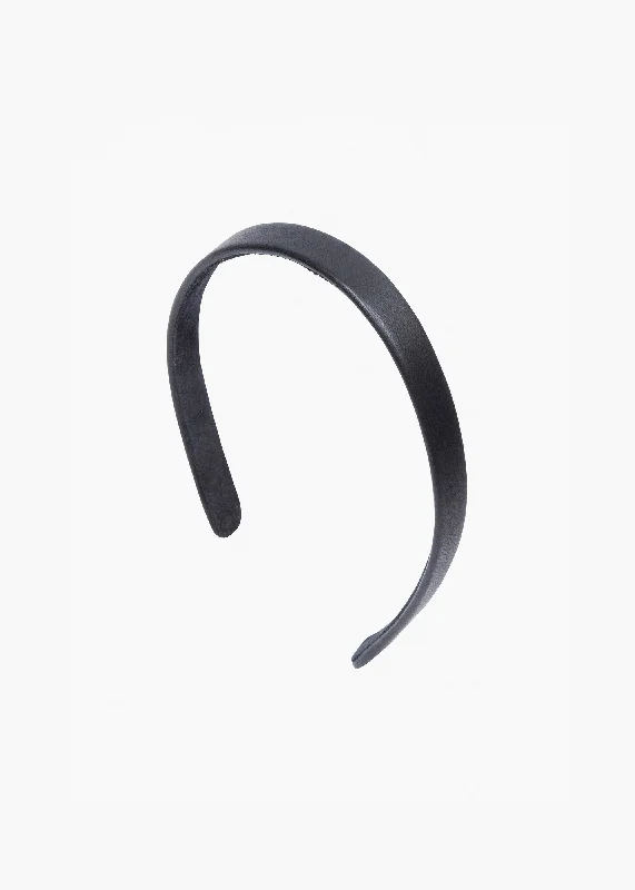 hair accessories for short hair-Leon Headband -- Black