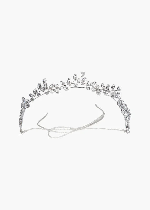 playful hair accessories for school days-Vera Circlet -- Crystal