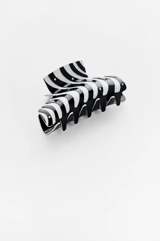 cute animal hair clips for kids-Zebra Clip