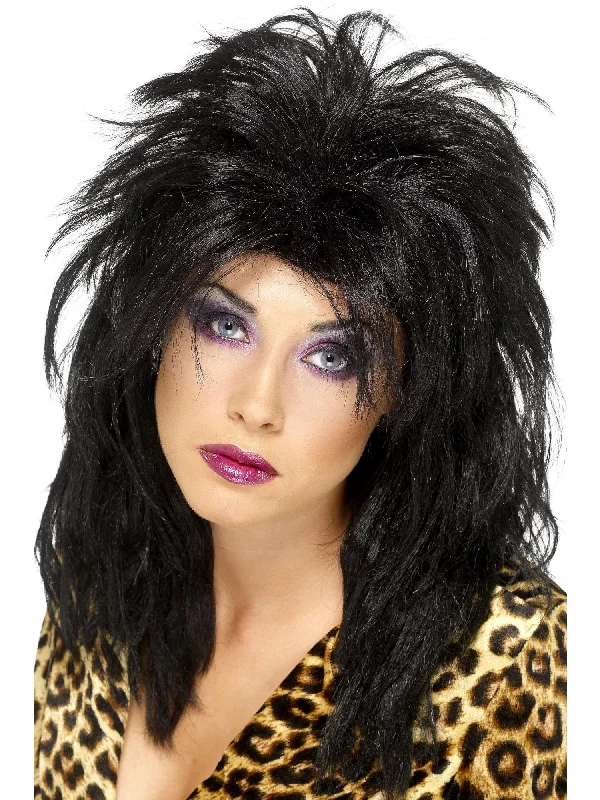 wigs for women with large foreheads-80s Popstar Wig