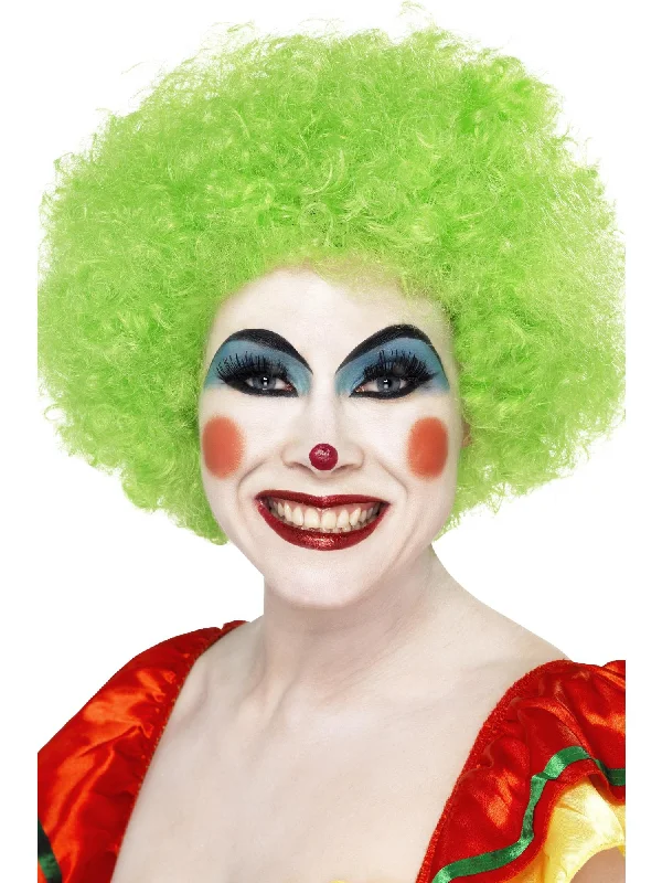 wigs for everyday convenience and style-Crazy Clown Wig, Green