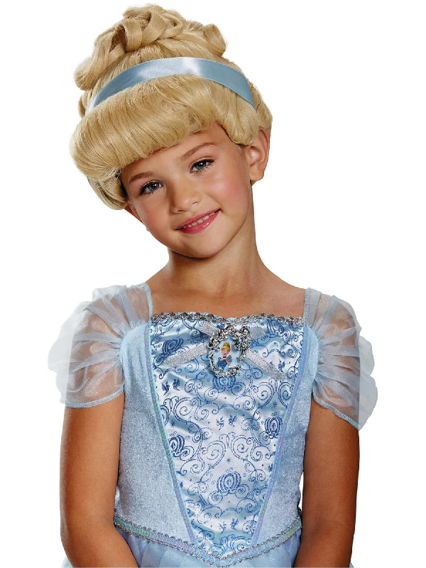 wigs for adding length and volume-Disney Cinderella Deluxe Wig