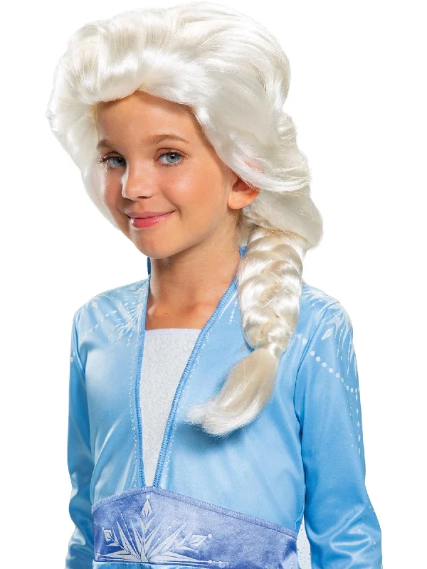 wigs for stylish and sleek appearances-Disney Frozen II Elsa Wig