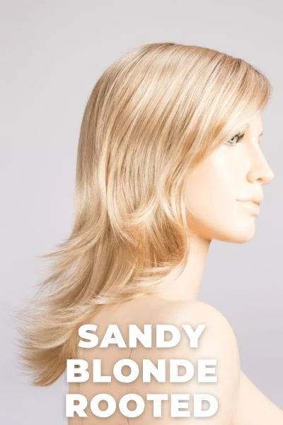 Sandy Blonde Rooted