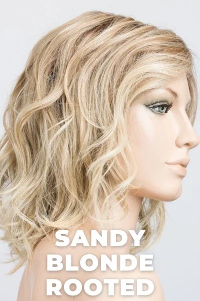 Sandy Blonde Rooted