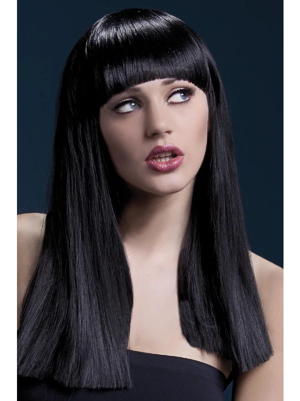 wigs for stylish and sleek appearances-Fever Alexia Wig, Black