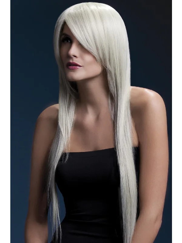 high-quality wigs for thicker hair-Fever Amber Wig, Blonde