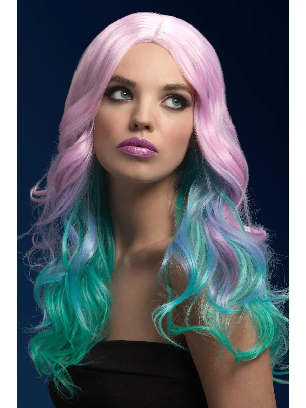 wigs for a flawless and natural appearance-Fever Khloe Wig, Pastel Ombre