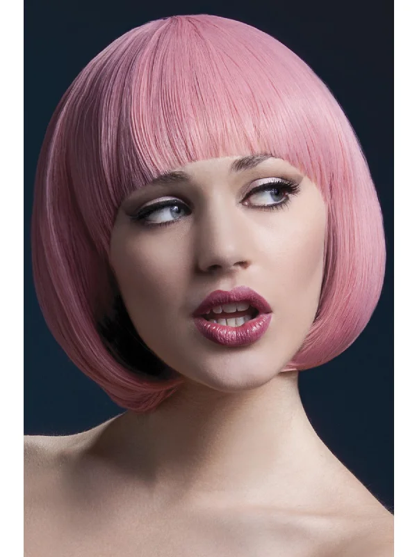 wigs for black tie events and galas-Fever Mia Wig, Pastel Pink