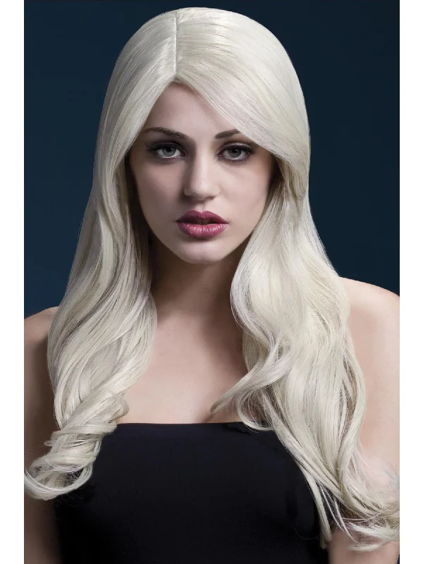 wigs for a seamless natural look-Fever Nicole Wig, Blonde