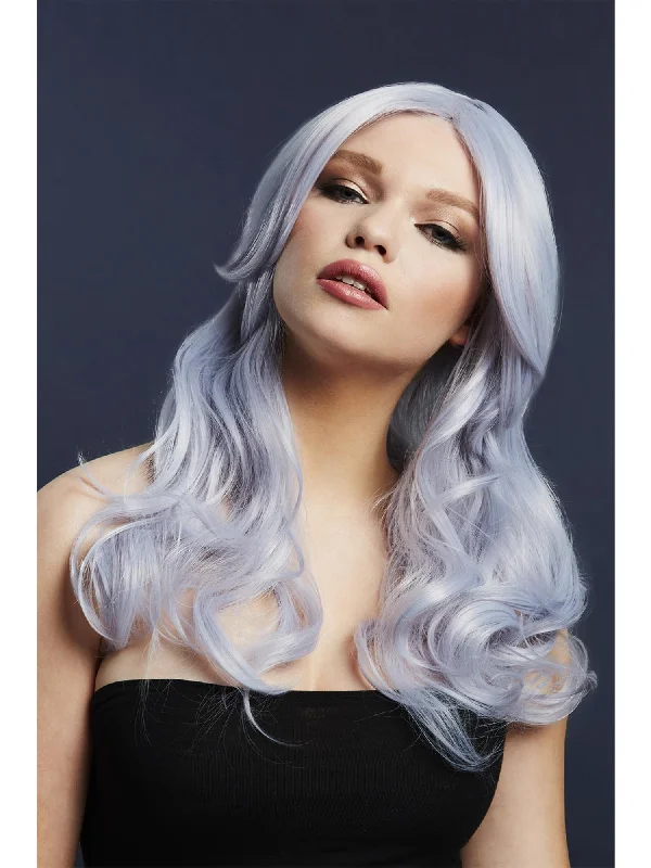 wigs for a flawless finish and natural look-Fever Nicole Wig, Silver Lilac