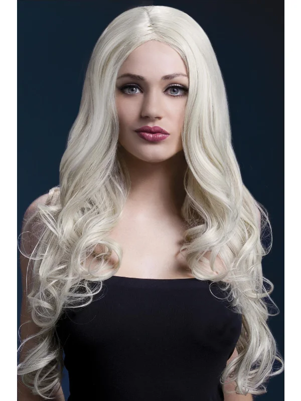 high-quality wigs for thicker hair-Fever Rhianne Wig, Blonde