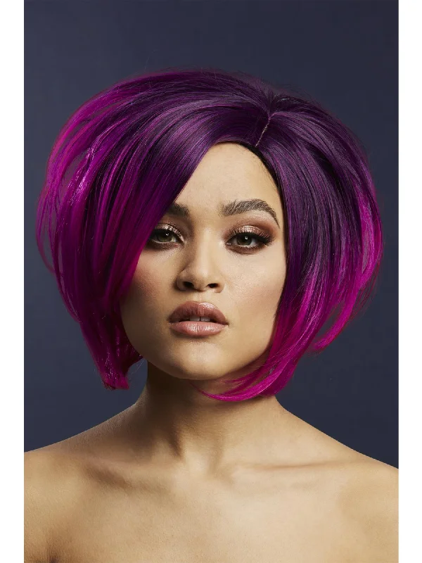 wigs for creating dramatic hairstyles-Fever Savanna Wig, Purple