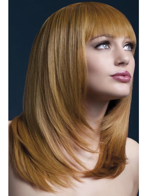 trendy wigs for every occasion-Fever Tanja Wig, Auburn