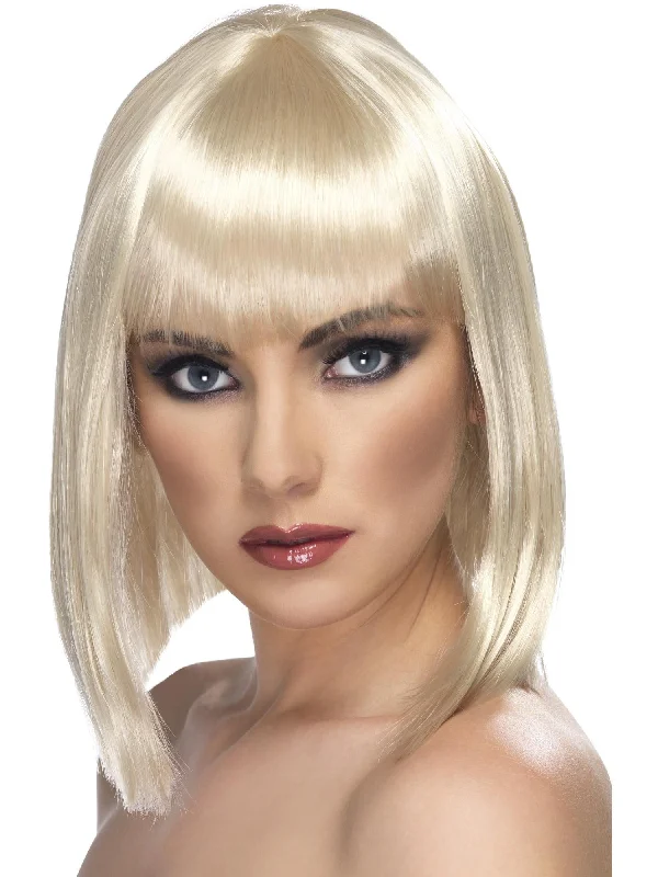 voluminous wigs for a bold look-Glam Wig, Blonde