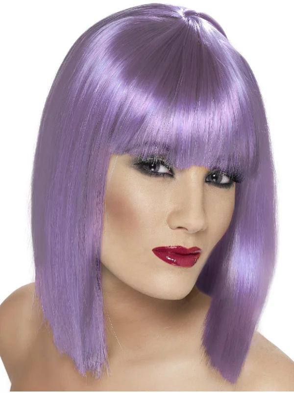 wigs for casual, laid-back styling-Glam Wig, Lilac