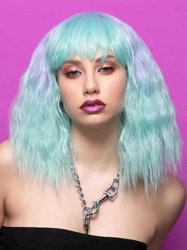 trendy synthetic wigs for modern styles-Manic Panic® Lavender Mist™ Trash Goddess™ Wig