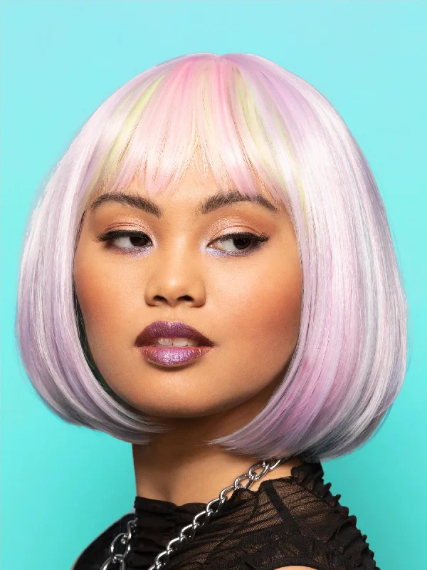 long, sleek wigs for women-Manic Panic® Misty Rainbow™ Glam Doll™ Wig