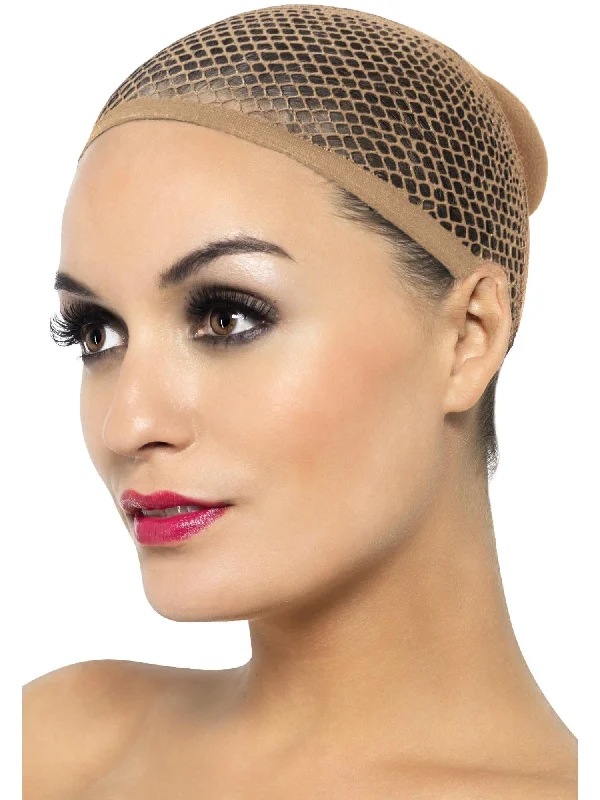 trendy wigs for effortless style-Nude Mesh Wig Cap