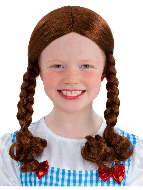 comfortable human hair wigs for everyday-Oz Princess Plait Wig