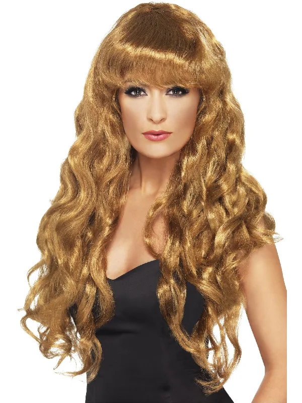 trendy wigs for effortless style-Siren Wig, Brown