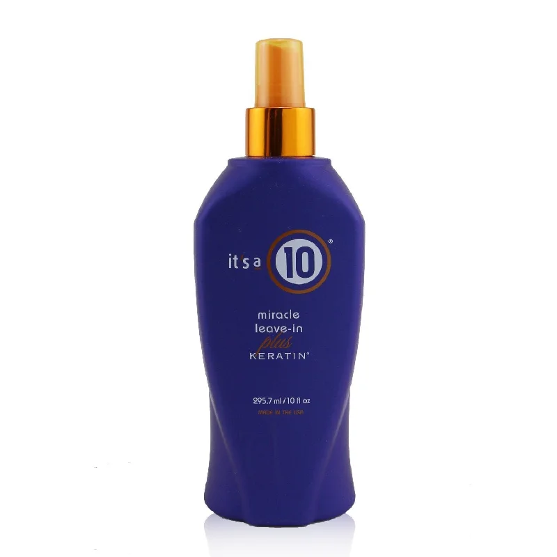 best leave-in products for curly hair -It's A 10 Miracle Leave-In Plus Keratin  295.7ml/10oz