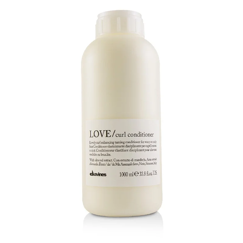 nourishing hair masks for damaged color-treated hair -Davines Love Curl Conditioner (Lovely Curl Enhancing Taming Conditioner For Wavy or Curly Hair)  1000ml/33.8oz