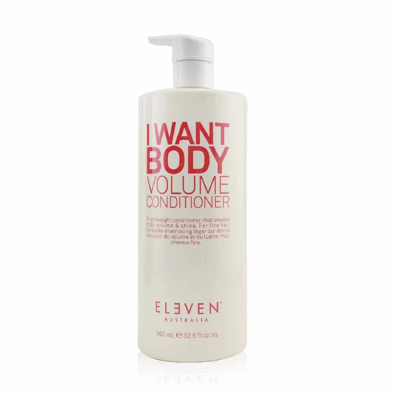 hair care products for reducing split ends -Eleven Australia I Want Body Volume Conditioner  960ml/32.5oz