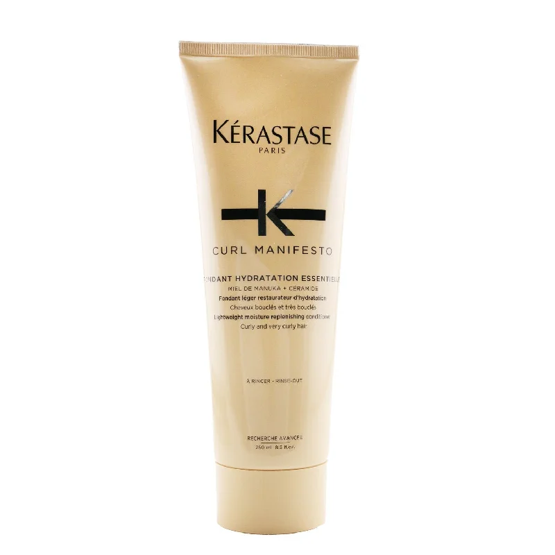 tips for making fine hair look thicker -Kerastase Curl Manifesto Fondant Hydratation Essentielle Lightweight Moisture Replenishing Conditioner (For Curly & Very Curly Hair)  250ml/8.5oz