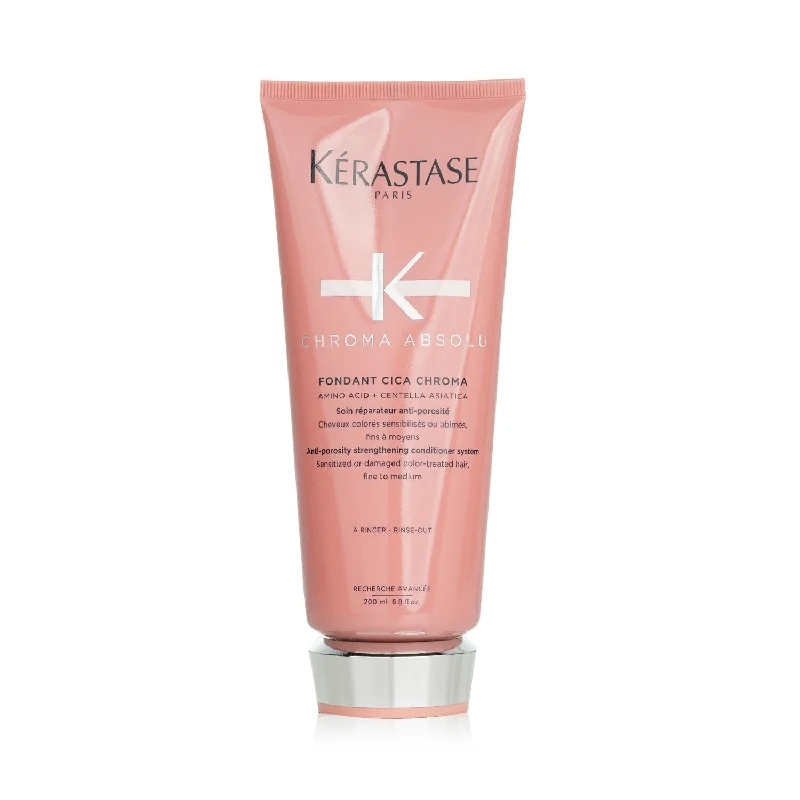 tips for preventing hair breakage while brushing -Kerastase Chroma Absolu Fondant Cica Chroma (For Sensitized or Damaged Color-Treated Hair)  200ml/6.8oz