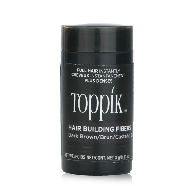 how to prevent hair from becoming dry and brittle -Toppik Hair Building Fibers - # Dark Brown  3g/0.11oz