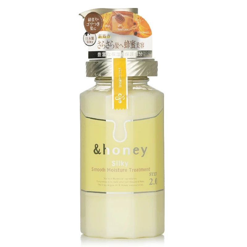 tips for treating scalp dryness in winter -&honey Silky Smooth Moisture Hair Treatment  445g