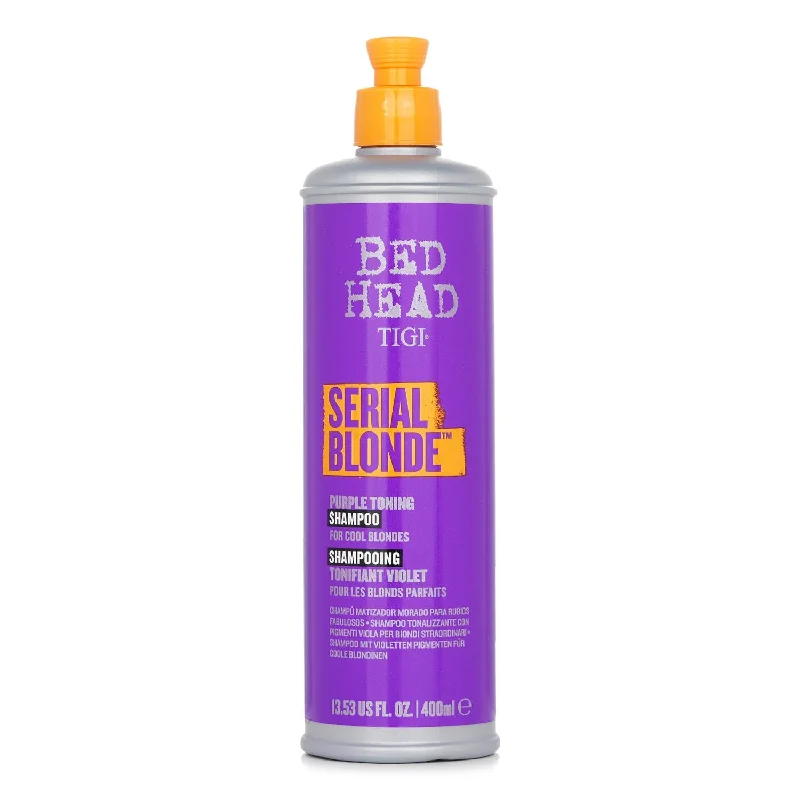 Tigi Bed Head Serial Blonde Purple Toning Shampoo (For Cool Blondes)  400ml/13.53oz