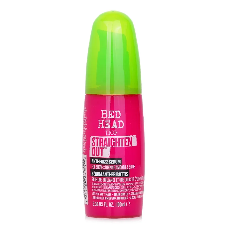 top-rated hair care products for frizz control -Tigi Bed Head Straighten Out Anti-Frizz Serum  100ml/3.38oz