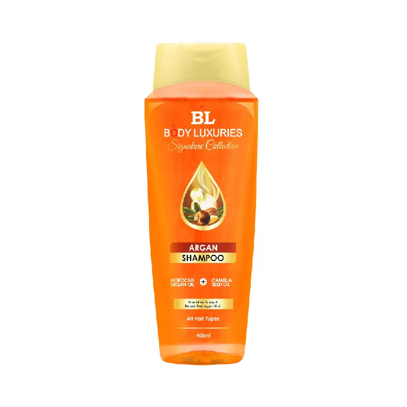 Body Luxuries Shampoo Argan Oil - All Hair Types | BLHC 102 BOTTLE 400ML