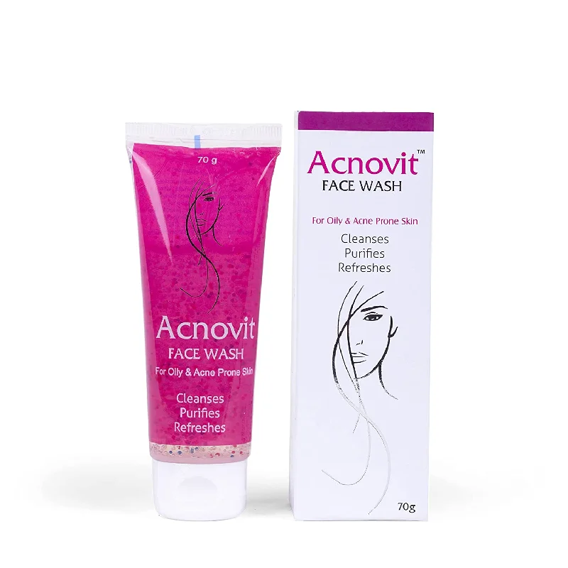 Acnovit facewash for oily & acne prone skin, 70ml