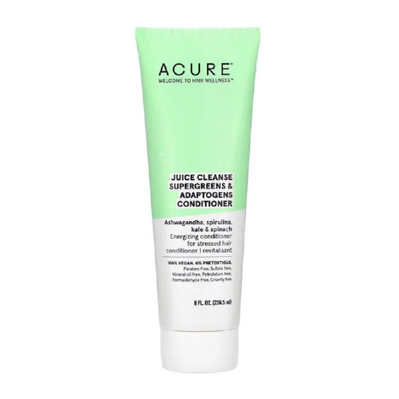 effective deep conditioners for dry hair ends -ACURE Juice Cleanse Supergreens & Adaptogens Conditioner - 236ml