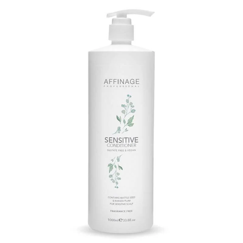 effective hair masks for dry, damaged hair -Affinage Sensitive Conditioner 1 Litre