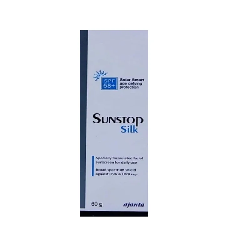 Sunstop Silk Sunscreen  SPF 58+ ,60GM