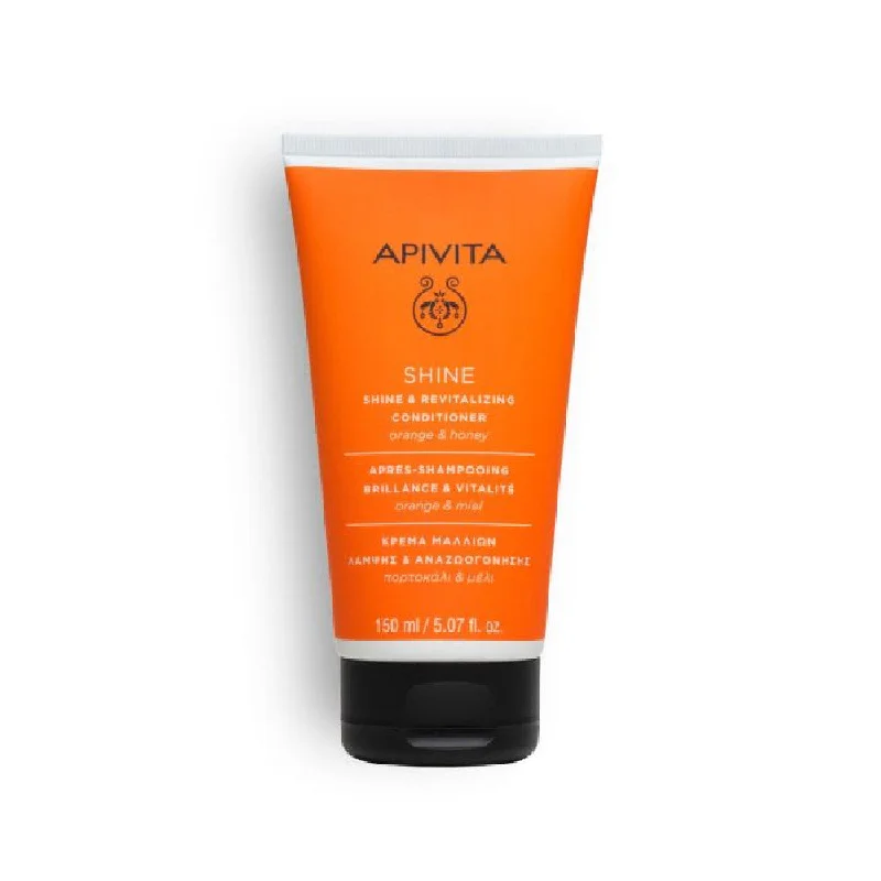 best products for curly hair moisture retention -Apivita Shine & Revitalising Conditioner