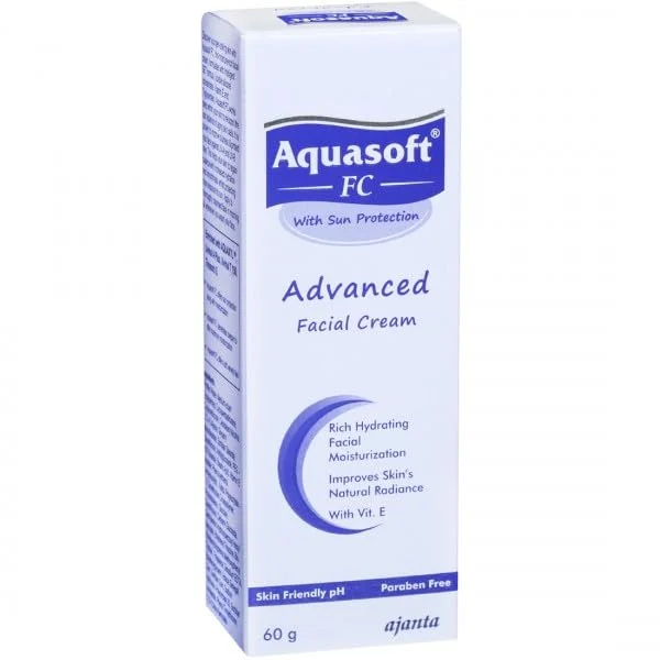 Aquasoft FC Advanced Facial Cream 60GM, PACK OF 2