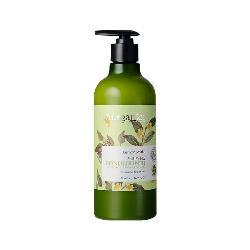 hair masks for hair thickness and volume -Ausganica Lemon Myrtle Purifing Conditioner 500ml