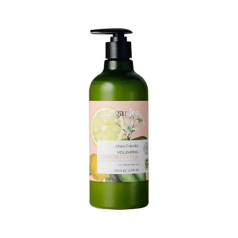 how to protect hair from heat styling -Ausganica Litsea Cubeba Volumising Conditioner 500ml