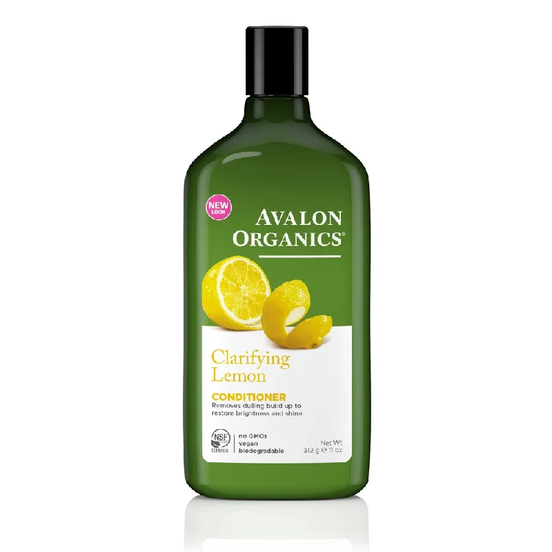 best anti-frizz hair products for humidity -Avalon Organics Clarifying Lemon Hair Conditioner