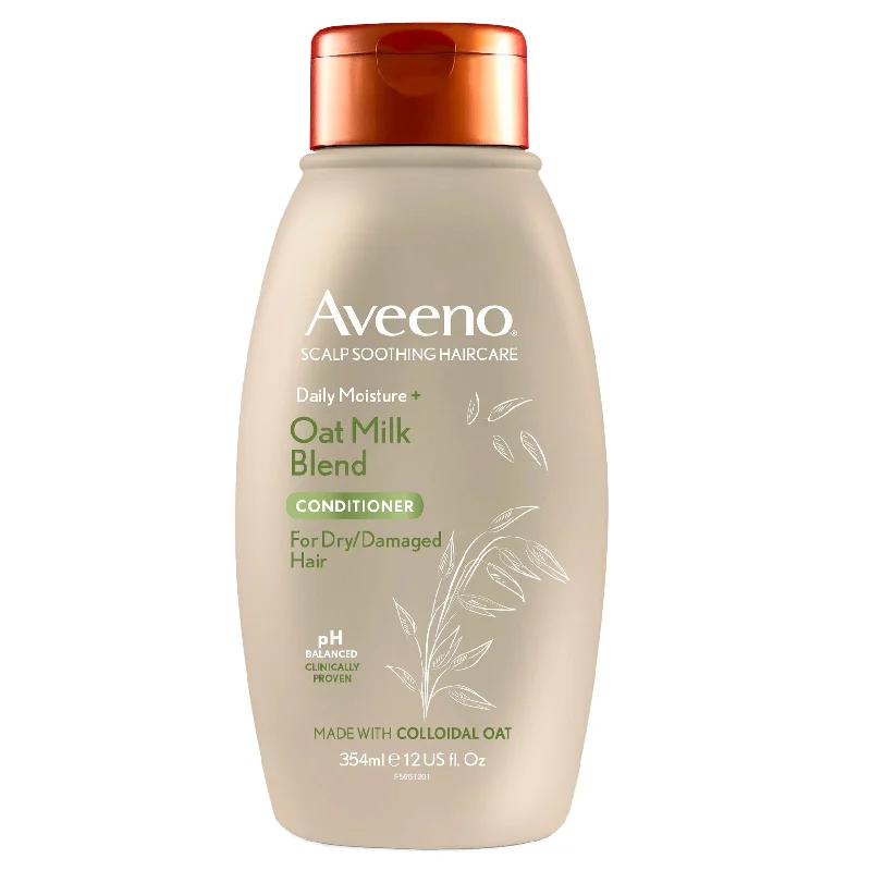 how to treat dry ends naturally -AVEENO® Daily Moisture+ Oat Milk Blend Conditioner