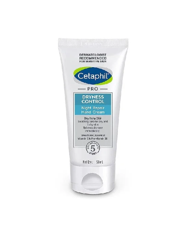 Cetaphil PRO Dryness Control Night Repair Hand Cream, 50ml