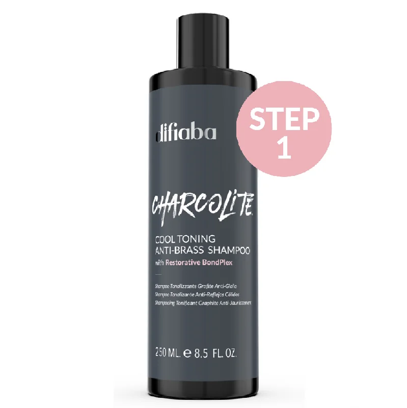 Charcolite Cool Toning Anti-Brass Shampoo With Restorative Bondplex