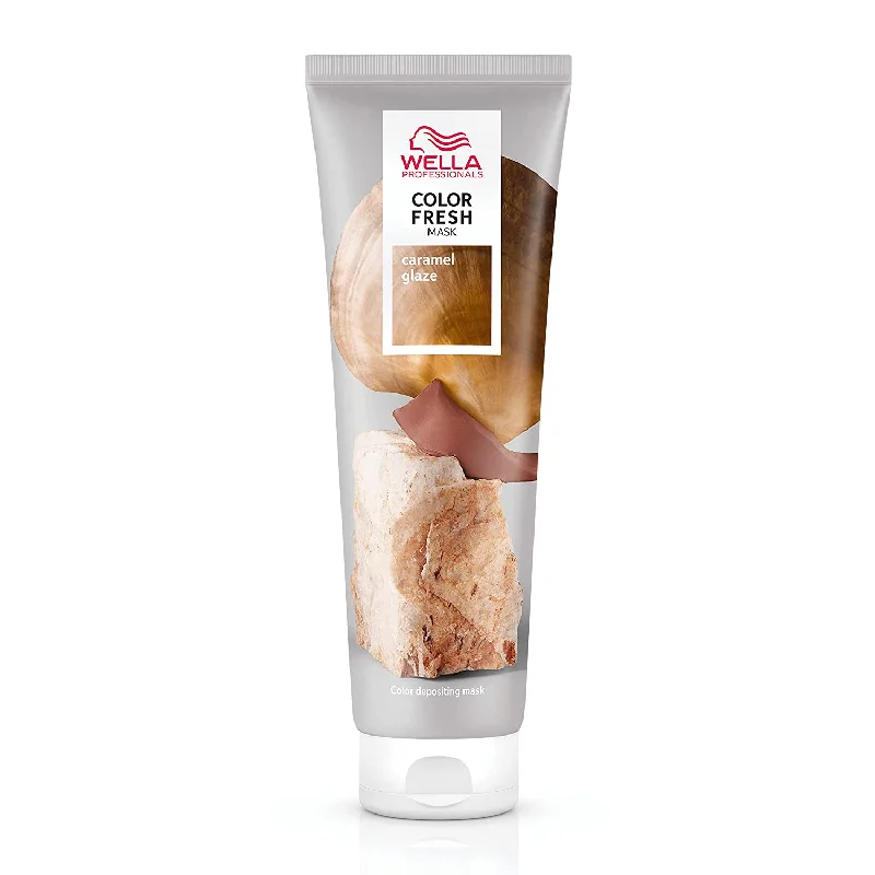 best treatments for dry scalp irritation -Wella Color Fresh Caramel Glaze Mask 150ml